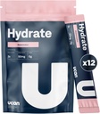 UCAN Hydrate Drink Mix (Watermelon, 12 Stickpacks) Sugar-free, Keto-prijateljski, Vegan, Ne-GMO, Gluten-free Elektrolitni prašek s kalijem in magnezijem za runerje in športnike