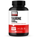 FORCE FACTOR Taurin dodatek, Taurin 500 mg Kapsule Antioksidant dopolnilo za podporo živčni sistem in celično zdravje, Vegan, brez želatina, ne-GMO, 180 Zelenjavne kapsule