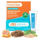 FemiClear za genitalni Herpes simptomi & hladne rane, multi-Simptom - učinkovito intimate olajšave - Made z vse-naravnih in organskih sestavin - 0.5 Ounce Tube
