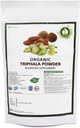 R V Essential Organic Triphala Powder 100gm/ 3.53oz/ 0. 22lb- Izdelan iz Haritaki, Vibhitaki in Amla 1:1:1 Triphala Churna Powder USDA Organic Certified Ayurvedic Zeliščni dodatek v Zip Lock Pouch