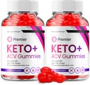 (2 paket) Premier Keto ACV Gummies - Napredna Formula Premiere Keto Plus ACV Gummies Apple Cider Vinegar Premier ACV Dietary Supplement Ocene Moški (120 Gummies)