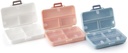 Prenosna zadeva tablete, organizator tablete, organizator daily tablet,7 predeli, tableta škatla za žepek za zadrževanje vitaminov, Cod olje jeter,dobavitelji in zdravila-(White+Blue+ Roza)