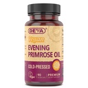 Deva Vegan Primrose Oil, hladno pripravljeno, nerafinirano, 90 kapsul, 1-Pack
