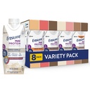 Zagotovite Max Protein Nutrition Shakes, Variety Pack, S 30g beljakovin, 1g sladkorja, Nutrients za podporo imunskega sistema zdravje, High Protein Shake, 11 fl oz, Pack po 8, Tekoči