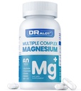 Quadrupple Magnezij dodatek, 400 mg kelata Magnezij Glicinat, L-treonat, Citrat & Malate 