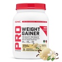 GNC Pro Performance Gainer Protein Powder, 50g Protein, High Calorie, 700 kalorij, Podpira maso in mišično regeneracijo, MCT, BCAA, 3. stranka testiran, Vanilla sladoled, 6 Serving, 2,5 lbs