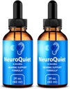 NutraRize (2 Pack NeuroQuiet kapljice – Uradna podpora sluhu Formula z naravnimi, čiste sestavine za pomoč ohraniti dobro počutje ušesa, Premium Gotas Review (60 Serving)