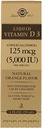 Solgar Tekoči vitamin D3 125 μg (5.000 i.e.) - 2 fl oz - okusna, naravna pomarančna aroma - pomaga ohranjati zdrave kosti & zobe - Imunski sistem podpora - Gluten Free, Dairy Free, Kosher - 59 Serving