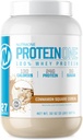 NutraOne ProteinOne Whey Protein spodbuja regeneracijo in izgradnjo mišic s Beljakovinskim stresanjem v prahu za moške in ženske (Cinnamon Square Cereal- 2 funtov.)