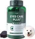 Dr.by Eyes Care Plus Dog Tear Stain dodatek kapljice za oči za pse Podpora za zdravje oči z mlekom Thistle Lutein Beta karoten - 100 mehkih žveči
