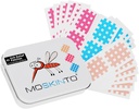 Moskinto Originalni Mosquito Srbečica Relief obliži za otroke in odrasle, Bug ugrizi obliži pomirjajo Otekanje in srbečica, Anti Srbečica ugriz Relief, Suction orodje Alternative, Family Pack, 42 Count
