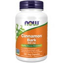 Zdaj dopolnila, Cinnamon Bark 600 mg, Ne-GMO projekt Preverjena, Zdrava glukoza Presnova*, 120 Veg kapsule