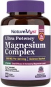 Magnezijev kompleks, 300 mg Elementni magnezij, glicinat, citrat, malat, visoka moč, najboljša absorpcija, za mišice, živec, srce, spanje, zaprtje in več, 90 Veganskih kap