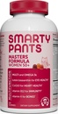 SmartyPants Multivitaminski gumi za ženske 50 in več: Omega 3 ribje olje (EPA/DHA), metilfolat, CoQ10, vitamin D3, C, vitamin B12, B6, A, K & cink, biotin, gluten brez, 120 Število (30 dnevna dobava)