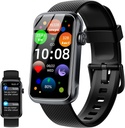 Smart Watch, 1.47" HD Smartwatch za moške z 24 športnimi načini, IP68 Vodoodporni Fitnes Tracker z 24/7 Srčni Rate/Spep/SpO2 Monitor, Step Tracker, Pedometer, Activity Tracker za Android iOS