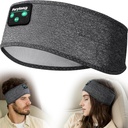 Perytong Sleep Headband - Bluetooth Sleep slušalke za stranske spalce - Slušalke za spanje Udobni naglavni trak s tankim zvočnikom Darilne ideje za ženske moške