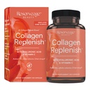 Rezerva Beauty Collagen Replenish - Colagen Booster & Doplačilo za zdravo nego kože in rast las - Podpira naravno proizvodnjo elasta - 120 Kapsule (30 Serving)