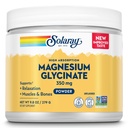 SOLARAY Magnezij Glicinat prašek 350 mg - Nearomatiziran magnezijev prašek - Magnezij dodatek za kosti, mišice, in sproščujoče podporo - Vegan, Non-GMO, 60-Day garancija - 50 Serving, 6 OZ