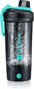 VOLTRX Shaker steklenica, galij USB C polnilni električni protein mešalnik, Shaker skodelice za beljakovine in obrok zamenjave Shake, BPA brezplačno, Izdelano s Tritan, 24oz