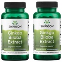 Swanson Ginkgo Biloba Extract Standardizirano zapoznelo-zapozneli spomin možganov Kognitivna funkcija Zdravstveno dopolnilo 120 mg (24% flavonskih glikozidov, 6% terpenskih laktonov) 100 Veggie Drcaps (2 paket)