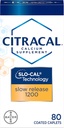 Citrakalni kalcij + D Slw Velikost 80ct Citrični kalcij + D 80 Število (paket 4)