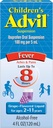 Otroški Advil Pain Reliever in Reduciralec vročine, Otroški Ibuprofen Relief Medicine, Grozdje - 4 Fl Oz