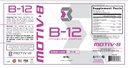 Motiv-8 Essentials Vitamin B-12 Drops, Sublingual, Easy to Take Liquid Supplement, Supports Eye Health, Brain Energy, Nervous System, Cognition & Memory (60 Servings, Raspberry)