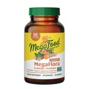 MegaFood MegaFlora probiotiki + Prebiotiki Kurkuma dodatek - Prebiotiki in probiotiki za ženske in moške, Prebavno zdravje, 50 milijard CFU, 14 sevi - 90 kapsul (45 Servingov)