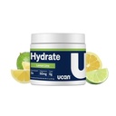 UCAN Hydrate Drink Mix (Lemon-Lime, 30 Serving) Sugar-free, Keto-prijateljski, Vegan, Non-GMO, Gluten-free Elektrolitni prašek s kalijem in magnezijem za runerje in športnike