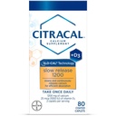 Citrakalni kalcij plus D počasno sproščanje 1200, 80 tablet