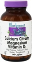 Kalcijev citrat Magnezij Plus Vitamin D 90 Kapice - Bluebonnet