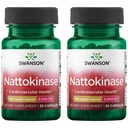 Swanson Nattokinase 2000 fibrinolitičnih enot 100 miligramov 30 kapsul encim (2 pakiranji)