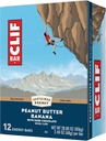 CLIF BAR - Arašidovo maslo Banana s temno čokoladno aromo - Narejena z organskimi ovesi - ne-GMO - na rastlinski osnovi - Energijske palice - 2,4 oz. (12 Pack)