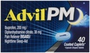 Advil PM 200 mg prevlečeni kapucini 40 ea (paka 6)