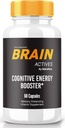 Kapsule Brain Actives – Formula za dnevno podporo z uravnoteženo mešanico za fokus, budnost in koncentracijo 