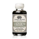 Anima Mundi Apothecary Vridem Greens Detox Elixir - GI & Jetra Detox Tekoči dodatek, naravno zeliščno čiščenje s klorofilom, Moringa + organska klorola - Dodajte juice & Teas (4oz / 118ml)