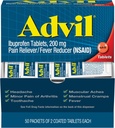 Advil Ibuprofen, 200 mg, 2 števca (pak 50)