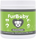 NaturesPlus FurBaby multivitamin za pse - 10.4 oz - Podpira skupno zdravje, imunske funkcije, zdravo proizvodnjo plašča in energije - Non-GMO - 60 Servingov