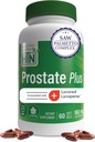 Health Thru Nutrition Prostate Plus z žago Palmetto Extract, likopen kot likored, Rastlinski steroli, Selen, Cink in Bučna semena 