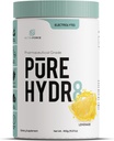 Čisti Hydr8 elektrolitski prašek – kokos-voda infundirana – 700 mg kalija, 100 mg magnezija, 80 mg natrija – brez sladkorja limonada
