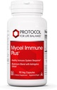 Protokol Mycel Immune Plus - Mešanica gob z Astragalus Extract - Imunska podpora dodatek* - Cordyceps, Lions Mane, Maitake & More - Non-GMO & Kosher - 90 Veg Caps