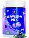 Blueberry Hydration v prahu – Zero Sugar Electrolyte Drink Mix 