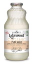 Lakewood Organic Pure Aloe Notranji list, sveže stisnjen, 32 Fl Oz, Paket 6