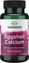 Swanson Eggshell Kalcij z vitaminom D-3 60 Kapsule