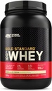 Optimum Nutrition Gold Standard 100% Whey Protein Powder iz sirotkinih izolatov, Vanilla sladoled - 2 funta