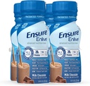 Zagotovite Enlive Meal zamenjava Shake, 20g beljakovine, 350 kalorij, Advanced Nutrition Protein Shake, Mlečna čokolada, 8 Fl Oz (Pack of 4)