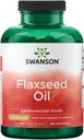 Laneno olje Swanson (Omegatru) 1000 Milligrams 200 Sgels