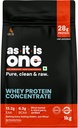 AS-IT-IS Nutrition Whey Protein Concentrat 80% - 1kg/35.2 Oz Mikrofiltriran navzkrižni pretok 