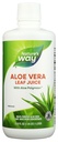 Naravne poti Aloe Vera Leaf Juice s polimax+, 99,5% Prečiščen Aloe Vera Leaf Juice iz koncentrata, Unflavored, 33.8 Fl Oz