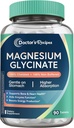 Zdravnikovi recepti Magnezij Glycinate, kelirani magnezij z visoko absorpcijo in ne-Buffered, enostaven za želodec, brez glutena, kosti, živcev in energije podporo, 90 tablet